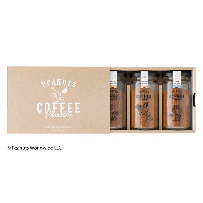 PEANUTS coffee スヌーピー コーヒー 3 Bottle Gift Box 送料無料
