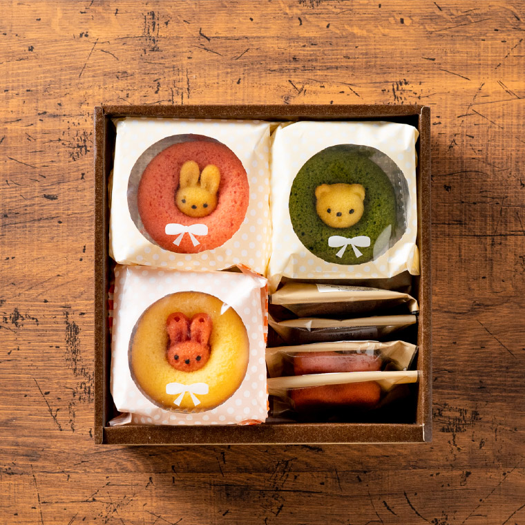 アニマルドーナツ&焼菓子セットA(ANMDY-30)| 『内祝い』『出産内祝い』