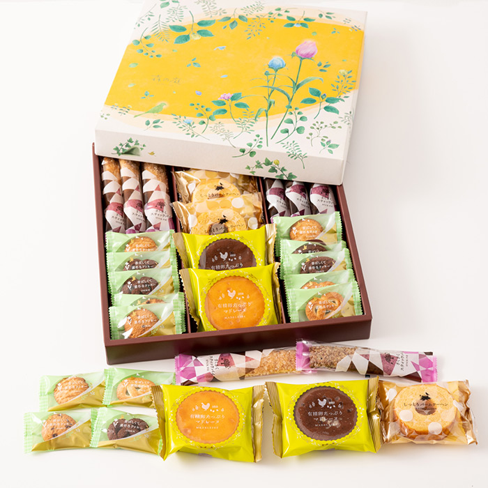 森の庭 森の焼き菓子 Yellow box 21個入（MRI-20）| 『内祝い』『出産内祝い』