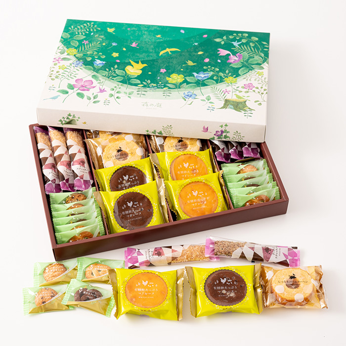 森の庭 森の焼き菓子 Green box 26個入（MRI-25）| 『内祝い』『出産内祝い』